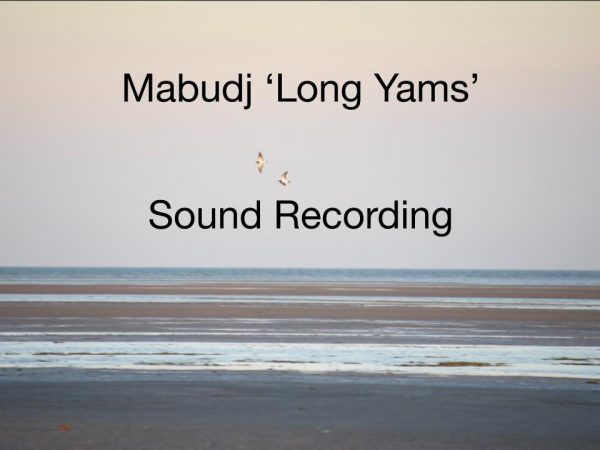 Mabudj ‘long yams’